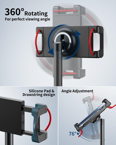 Suporte Para Tablet Saiji Com Altura Ajustável 4,7-15,6