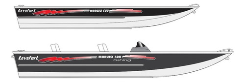 Faixa Adesivo Barco Levefort Marujo 500 E 600
