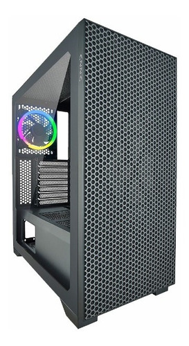 Ventilador Gabinete Gamer Pc Azza 450 Hive Mid Atx Argb