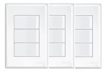 Comprar 3 Interruptores Triplo Simples 4x2 16a  Evidence  - Fame