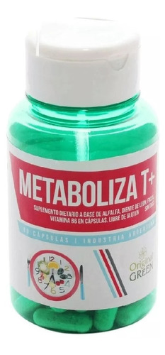 Metaboliza T+ Adelgazar Activando Metabolismo + Celulitas