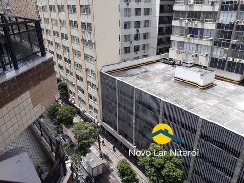 Imagem 4 de 15 de Excelente Flat Com Serviço, Andar Alto Na Melhor Rua Comercial De Icaraí. - 78