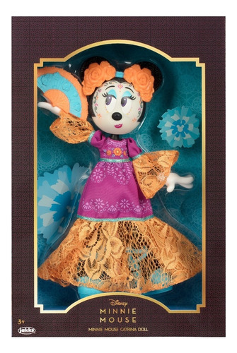 Muñeca Articulada Minnie Mause Mini  Catrina Disney 25cm