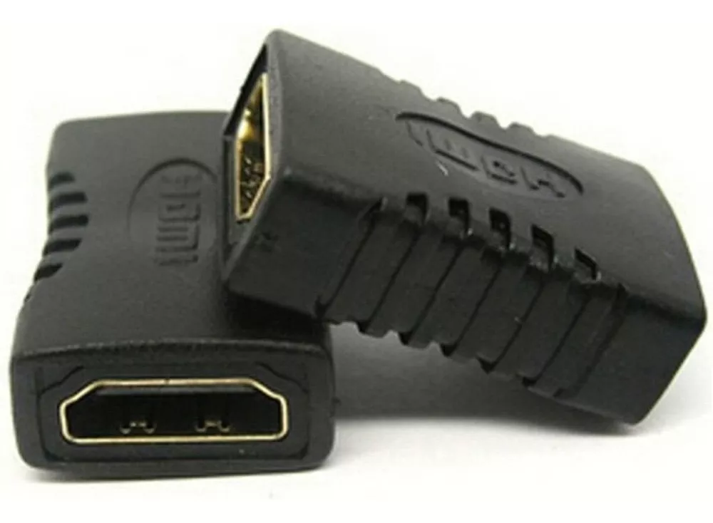 Primeira imagem para pesquisa de adaptador emenda hdmi femea x femea