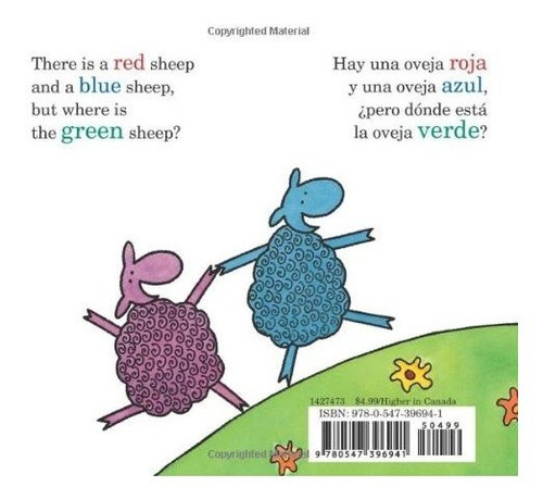 Book : Donde Esta La Oveja Verde?/where Is The Green Sheep?
