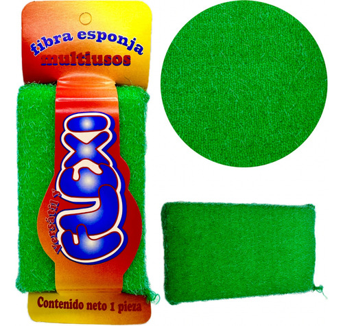 50 Fibra Esponja Lava Trastes Flexi Fregón Multiusos Premium