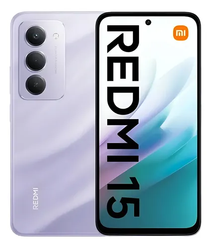 Celular Xiaomi Redmi 15 128gb 6gb Ram Dual Sim + Nfc - Lilás