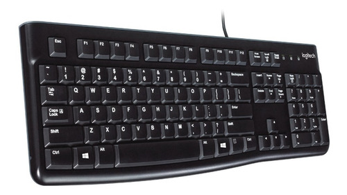 Teclado Usb Pc Logitech K120 Negro Español Multimedia Slim