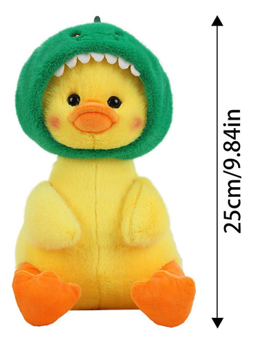Mz Pato De Pato Pato Relleno 9.84 Pulgadas De Dibujos