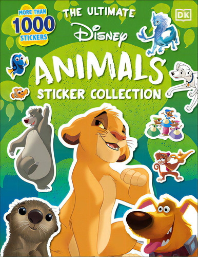 Disney Animals Ultimate Sticker Collection, De Dk. Editorial Dk Pub, Tapa Blanda En Inglés