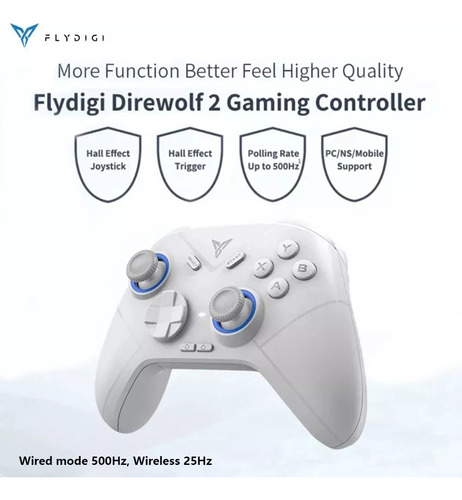 Controlador Sem Fio Flydigi Direwolf2 Para Pc Ns