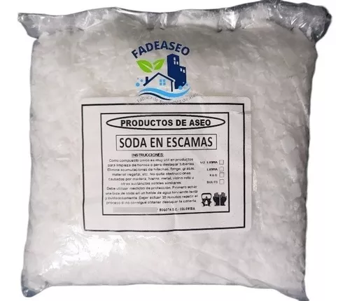 4 Kilos Sosa Caustica En Escamas Vitraquim Materia