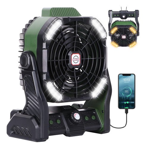 Ventilador Portatil Para Campamento, Ventilador Portatil Rec