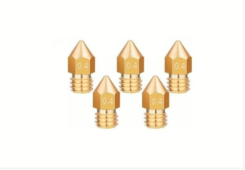 5x Bicos Nozzle 1.75mm Mk8 Creality 3d® Cr-10 Ender 3