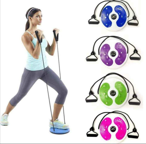 Twister Fitness Disco Giratorio + Ligas De Resistencia