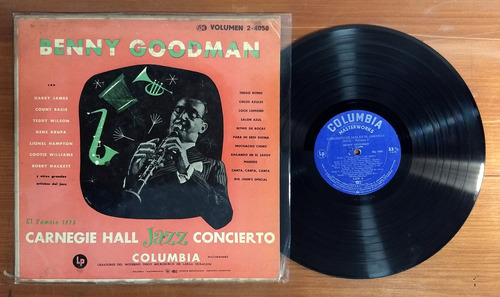 Benny Goodman Carnegie Hall Jazz Concerto Disco Lp Vinilo