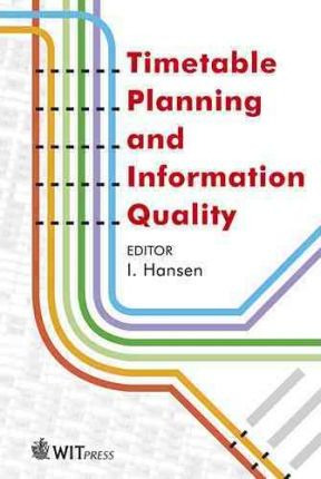 Libro Timetable Planning & Information Quality - I.a. Han...