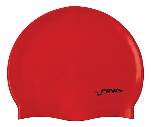 Finis Gorro De Natacion De Silicona Rojo