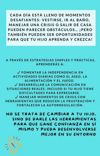 Libro/ Capacitación Para Padres De Niños Con Autismo