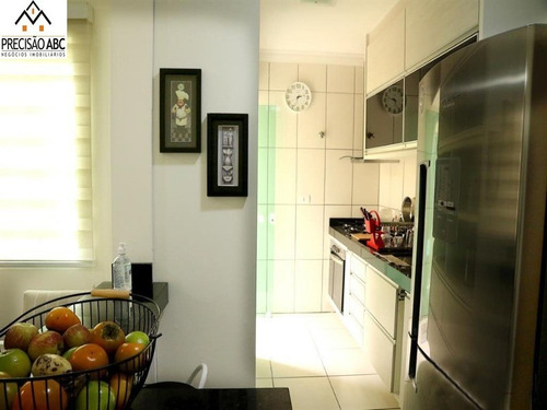 Imagem 8 de 17 de Apartamento S/condomínio Belíssimo No Jardim Santo Alberto Em Santo André - A-01690 - 70031582
