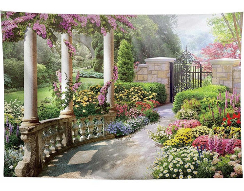 7x5ft Spring  Garden Backdrop For Photography Picture C...