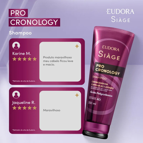 Eudora Siage Shampoo Pro Cronology 250ml