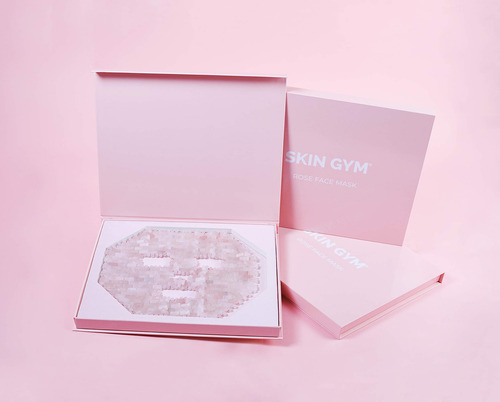 Skin Gym Máscara Facial De Cristal De Cuarzo Rosa, 1 Qt