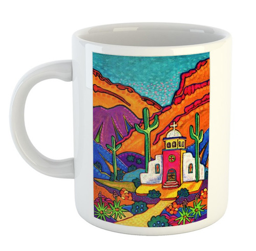 Taza De Plastico Arte Mexicano Mejico Pinturas Pintores M5