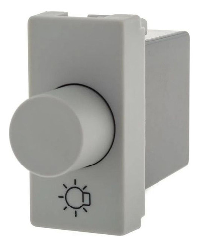 Módulo Dimmer Rotativo 300 A 600w Cinza Pial Plus+ 127/220v