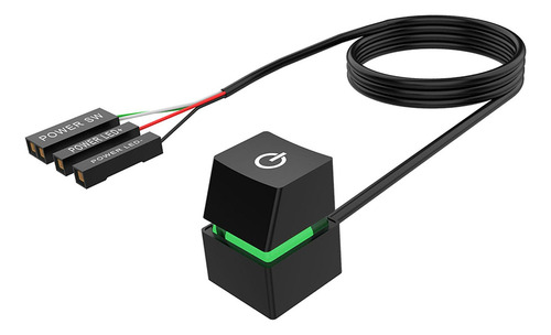 Botón De Interruptor Remoto Externo Suministros Verde Verde