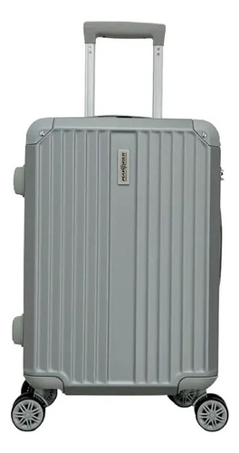 Maleta De 20 Pulgadas Rigida Peak Tour Mod Palomares Plata
