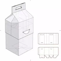 Comprar Vectores De Cajas Para Editar E Imprimir Moldes Troquel