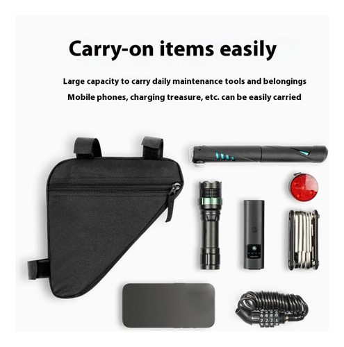 Bolsa De Cuadro Triangular Para Bicicleta Bolsa Triangular P