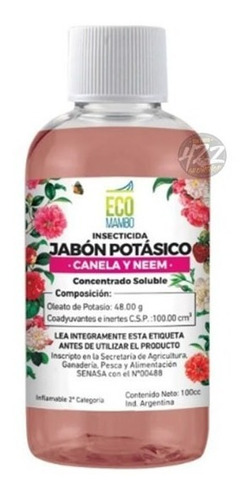 Jabón Potásico Neem Y Canela 100 Ml Eco Mambo -422 Grow Shop