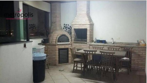 Imagem 20 de 25 de Cobertura Com 3 Dormitórios À Venda, 140 M² Por R$ 750.000,00 - Osvaldo Cruz - São Caetano Do Sul/sp - Co0078