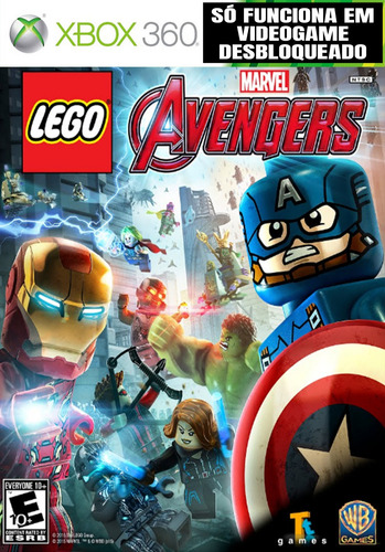 Jogo Xbox 360 Lego Avengers ( Leia A Descrição )