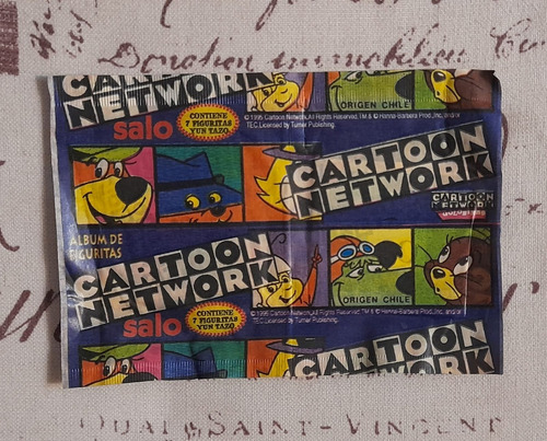 .- Sobre Cartoon Network Salo Sellado Año 1995