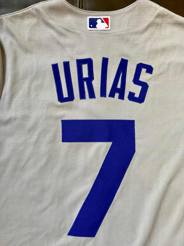 Jersey Dodgers Julio Urías Los Ángeles Campeón 2020 (Usado)