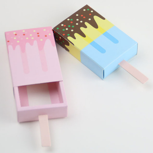 Caja De Caramelos Creativa Con Forma De Helado, 10 Unidades,