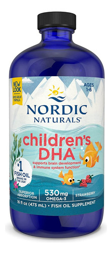 Ômega 3 Infantil (Dha Nordics Naturals para niños) 473 ml