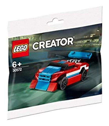 Lego Creator Race Car Rojo, Blanco, Azul Polybag (30572)