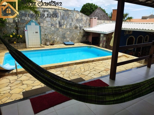 Imagem 10 de 21 de Casa 4/4 Sendo 2 Suítes, Varanda, Aldeias De Jacuípe - Barra Do Jacuípe - Ca01163 - 70537018