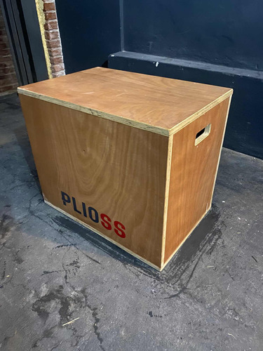 Cajon Pliometrico 60x50x40 Sin Uso Plioss Ejercicio Crossfit