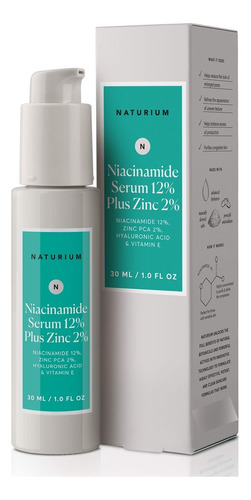 Naturium Suero Facial De Niacinamida 12% Más Zinc 2%, Áci.