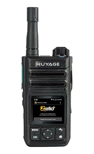 Ruyage-walkie-talkie Zl60 Zello  Radio 4g Con Tarjeta