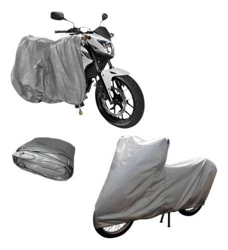 Capa Resistente Grande Impermeável P/ Moto Térmica Sol Chuva