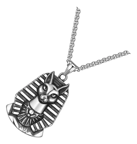 Collar Con Colgante De Gato, Collar De Faraón Egipcio Para H