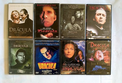 Dvd Coleção Dracula Filmes Classicos - Original