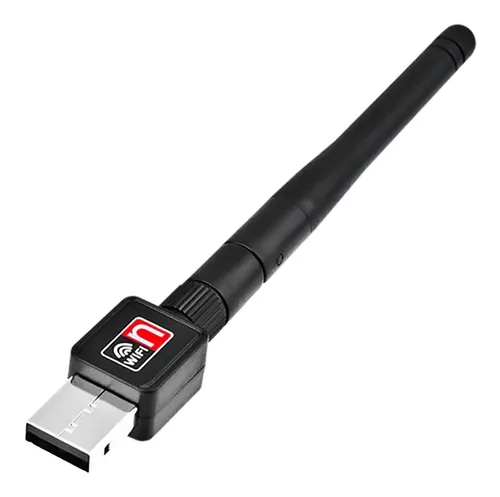 Tarjeta Red Inalambrica Con Antena Wifi Usb 300 Mts 150mbps