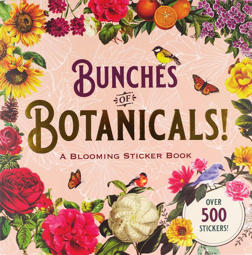 Libro Bunches Of Botanicals Sticker Book - Nuevo